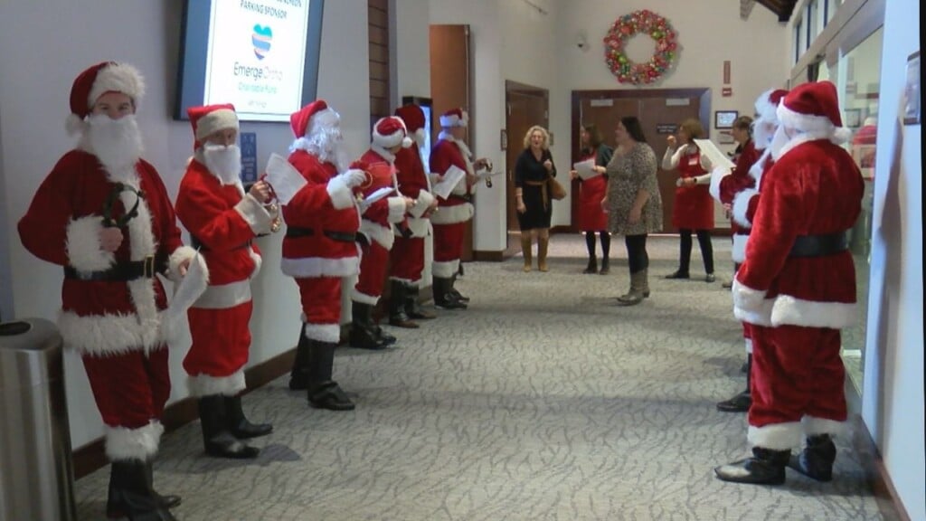 Good Friends Luncheon Brings Dozens Of Santas To Wilmington Convention Center