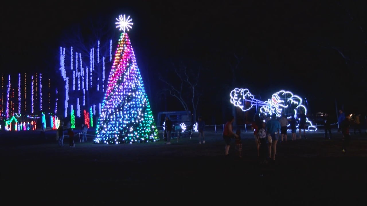 Leland’s Founders Park transformed into magical wonderland WWAYTV3