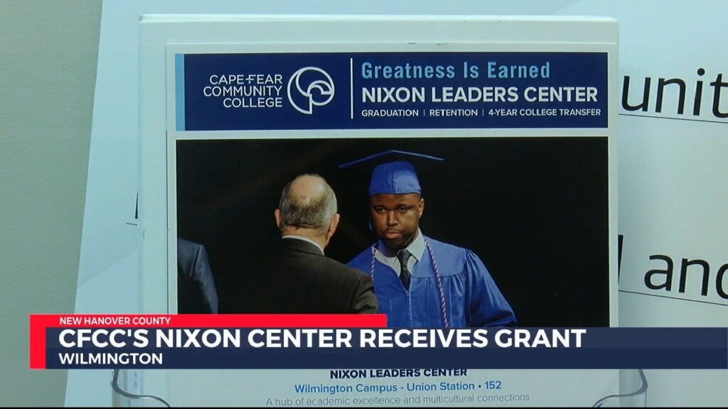 Cfcc's Nixon Center Receives Grant From Bank Of America