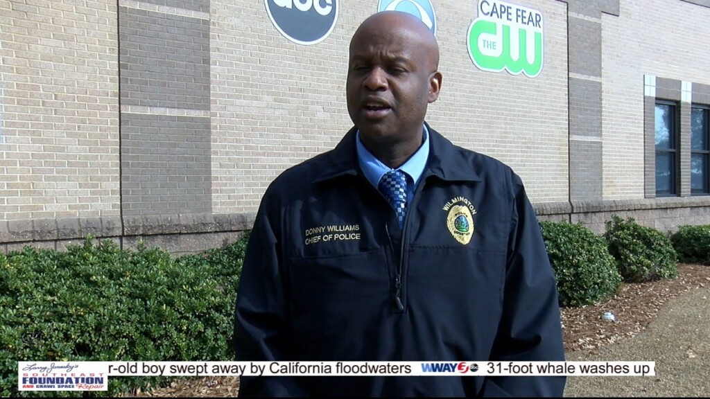 Wilmington Police Chief Donny Williams Speaks On 2022 Crime Numbers