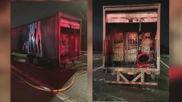 Leland Fire/Rescue responds to early morning tractor trailer fire - WWAYTV3