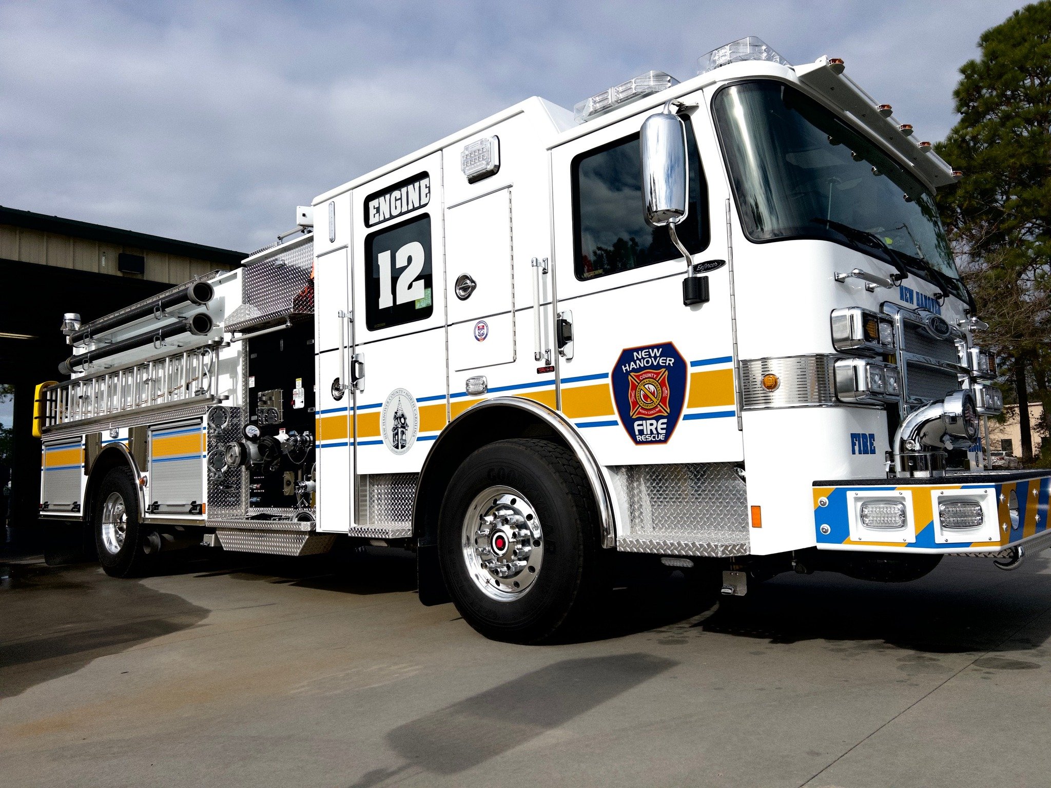 New Hanover County Fire Rescue Dedicate Newest Fire Truck Wwaytv3 1609