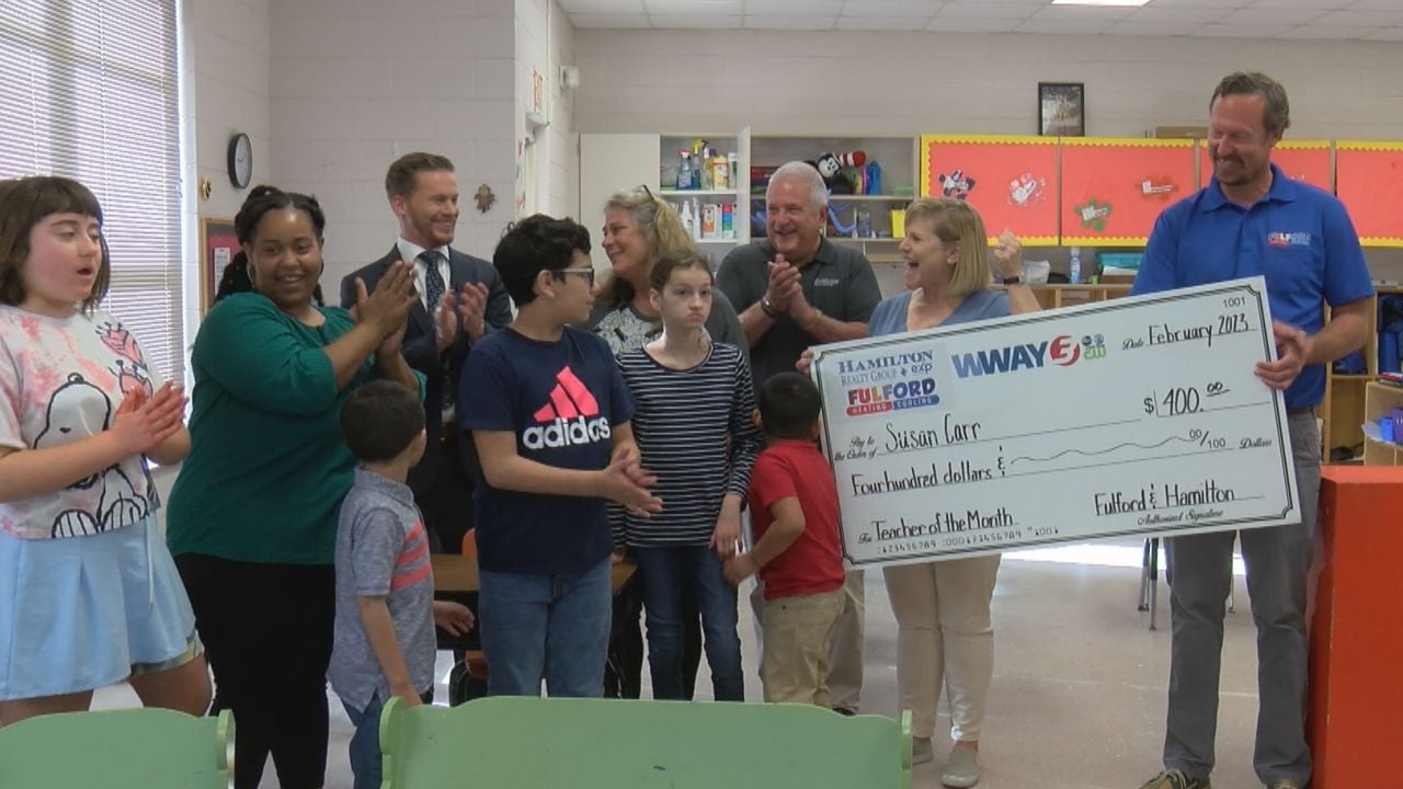'Teacher of the Month' dedicates life to special needs students after high school internship