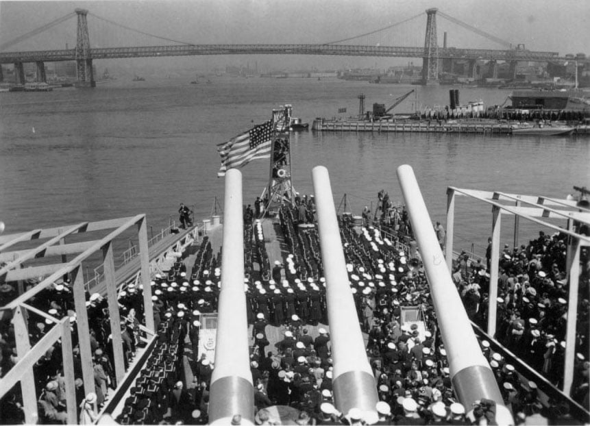 Marking 83 years since Battleship North Carolina was commissioned in ...