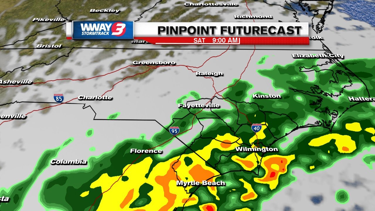 Rain likely to impact holiday weekend plans across Cape Fear - WWAYTV3