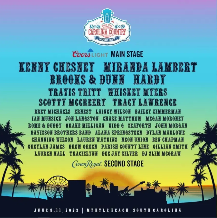 Kenny Chesney announced as CCMF headliner, replacing Morgan Wallen ...