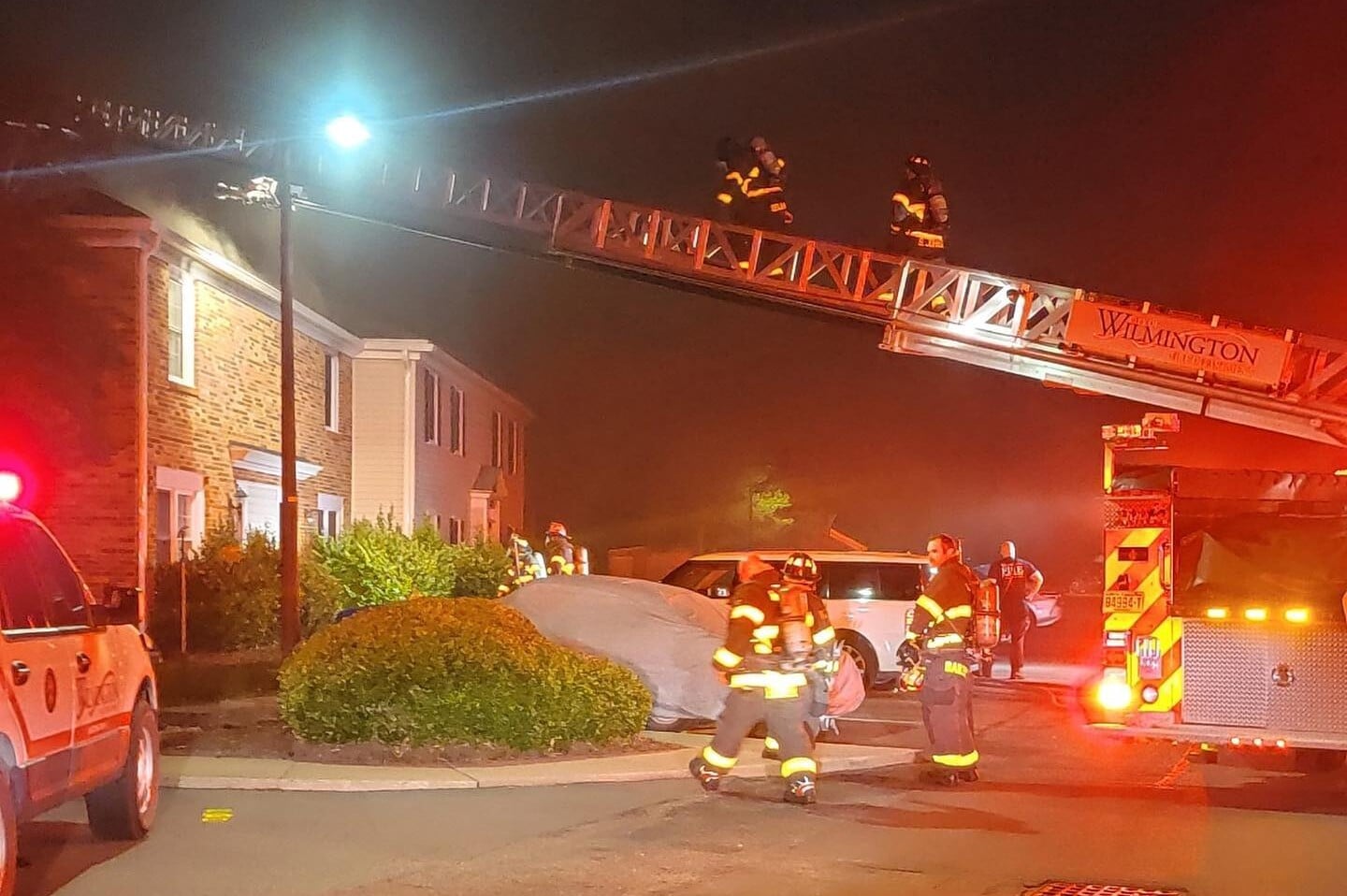 Two families displaced following fire at Wilmington apartment complex ...