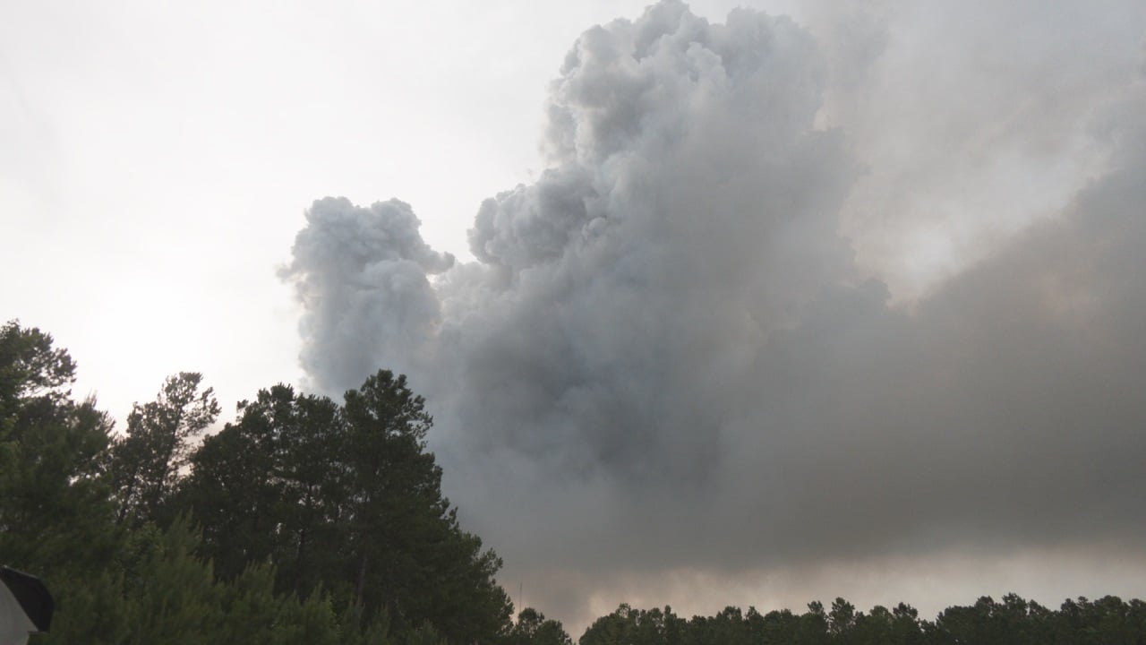 Brunswick County wildfire smoke continues to impact communities - WWAYTV3
