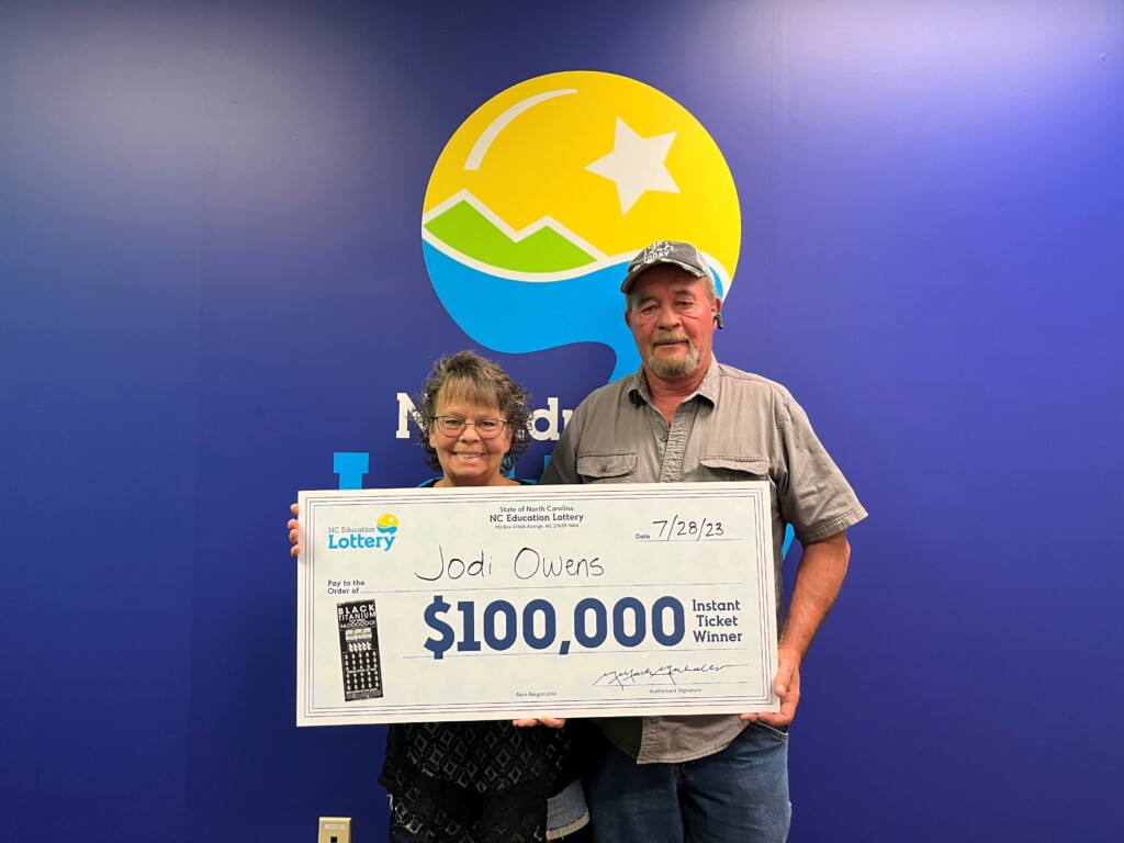 Shallotte woman wins $100,000 playing lottery