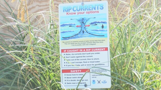 Kure Beach installs rescue buoy marker signs at popular beach locations ...
