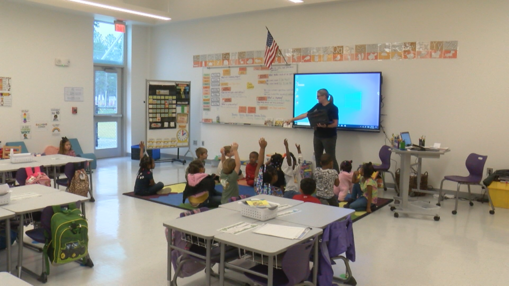 It's been a couple of months since students returned to the classroom. We checked in with one of Southeastern North Carolina's newest schools to see how things are going, (Photo: Emily Andrews/WWAY News).