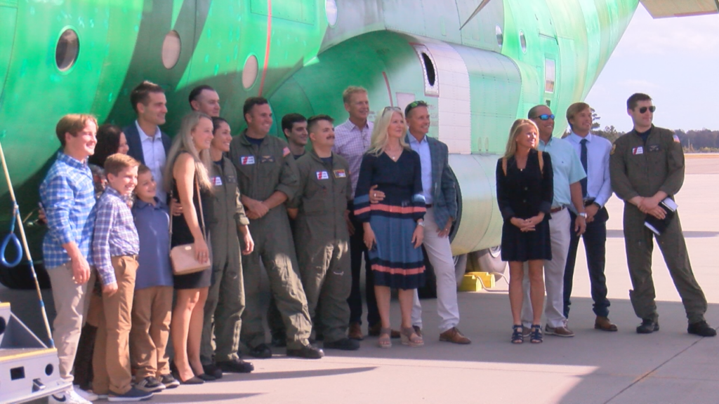 It was a rescue at sea, against all odds. Two months after four divers were saved off the Cape Fear Coast, they exchanged handshakes and hugs with the Coast Guard rescue crews who brought them home, (Photo: Emily Andrews/WWAY News).