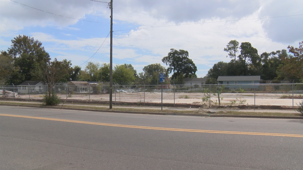 There are plans in place for the former site of the Wave Transit Bus Depot in Wilmington, (Photo: Emily Andrews/WWAY News).