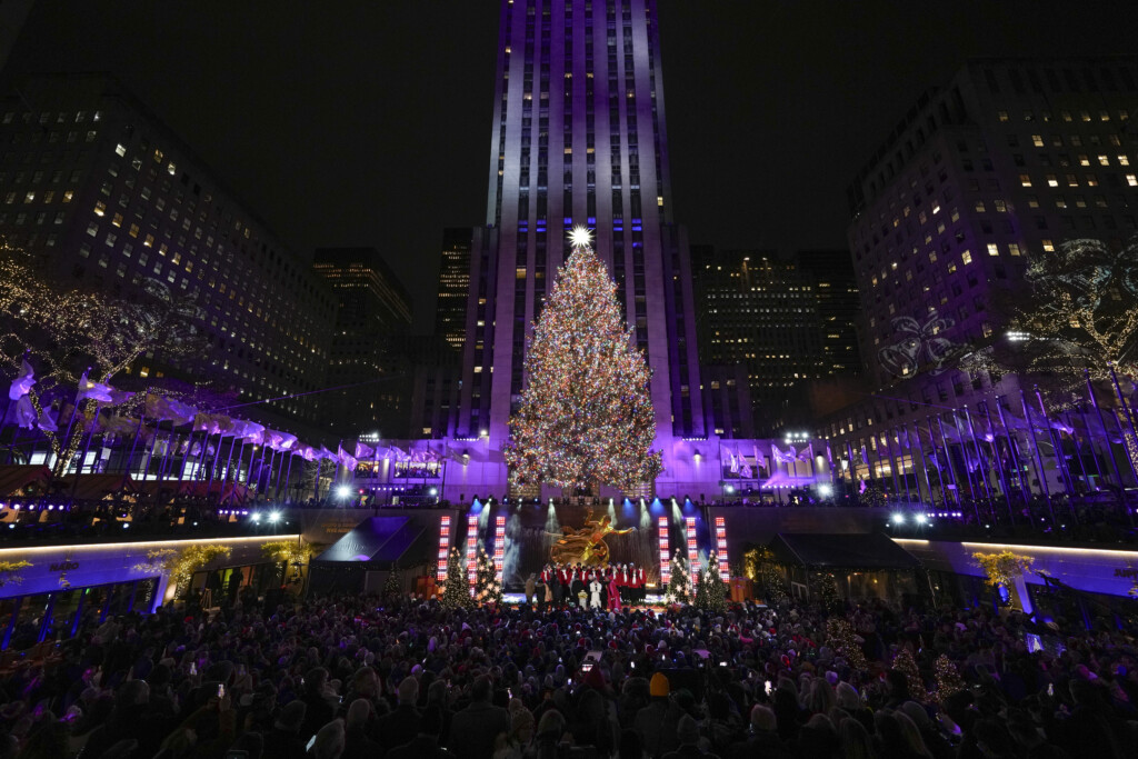 Aptopix Rockefeller Center Tree Lighting