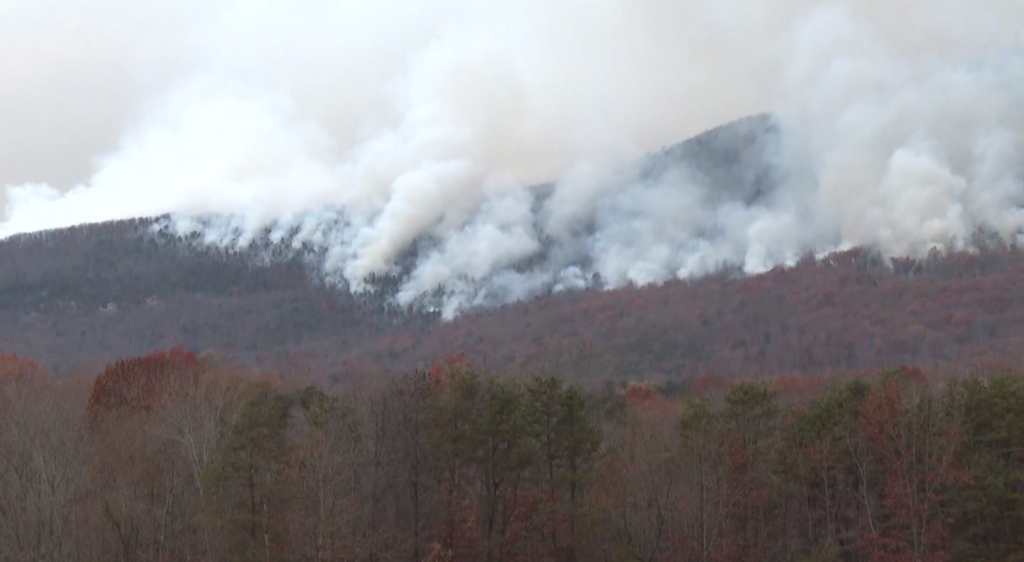 The spread of the Sauratown Mountain fire has reached 700 to 750 acres, according to NC Forest Services.