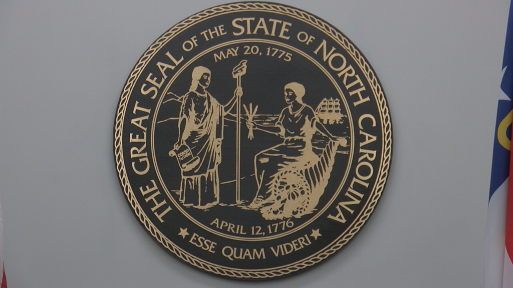 The Great Seal of North Carolina.