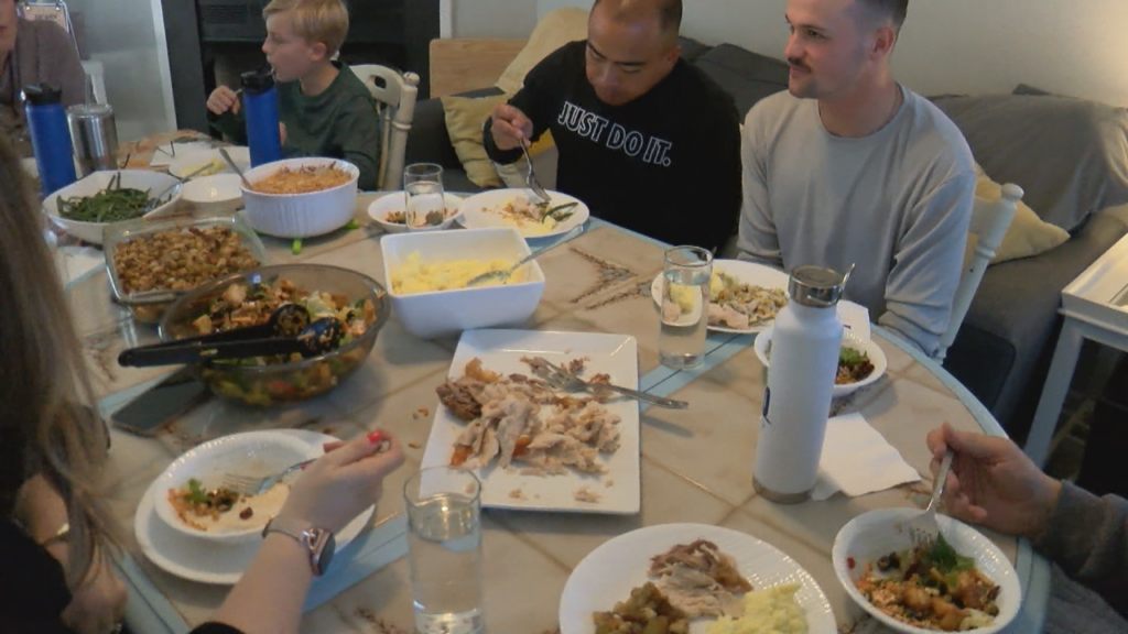 Many are gathering with friends and family on Thursday to celebrate Thanksgiving with the ones they love. But not everyone gets to go home for the Holidays, (Photo: Emily Andrews/WWAY News).