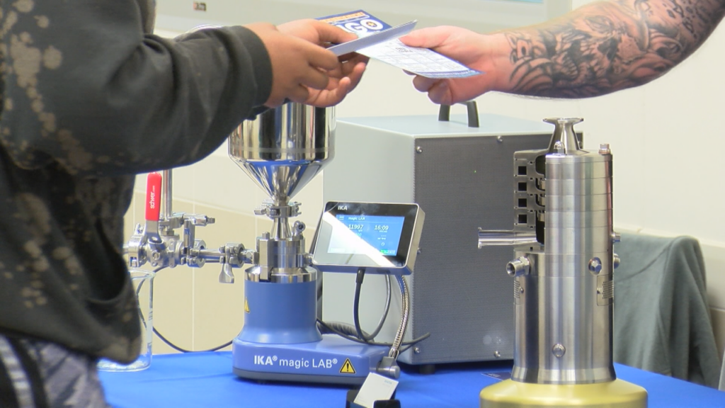 Cape Fear Community College hosted an event on Wednesday meant to attract the next generation of manufacturers, (Photo: Emily Andrews/WWAY News).
