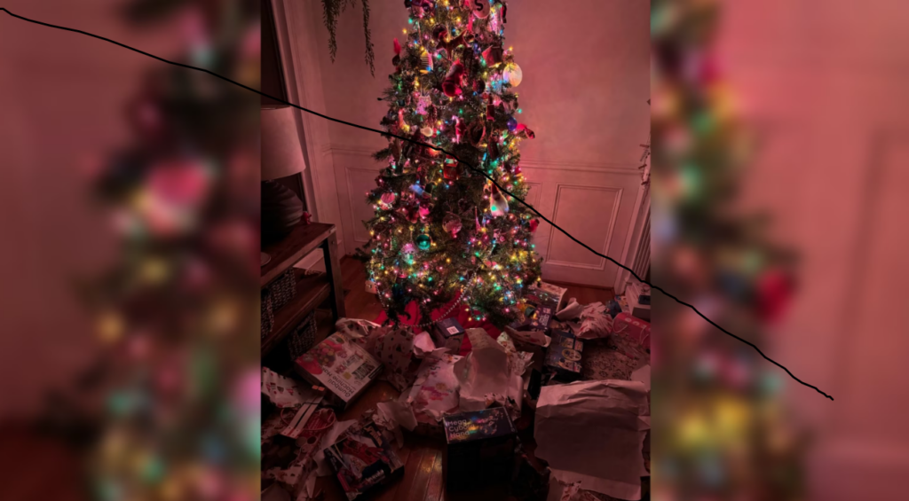 Reintgen family's Christmas tree.