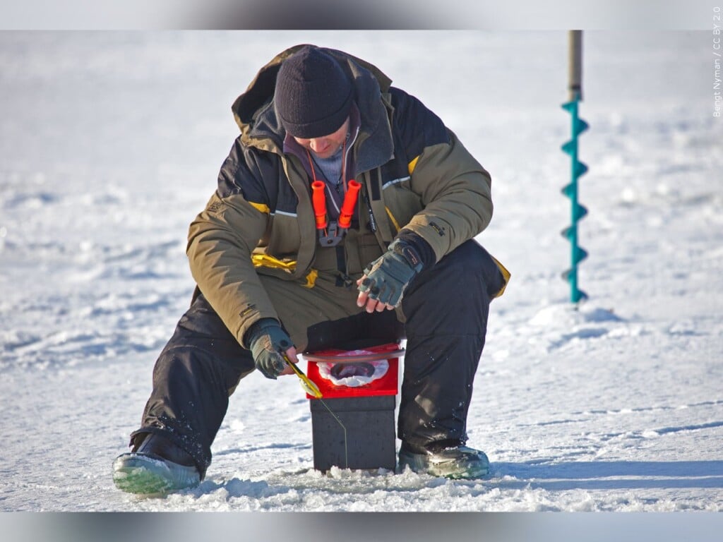 Ice fishing
