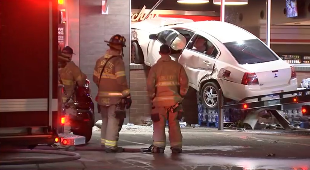 Car in store