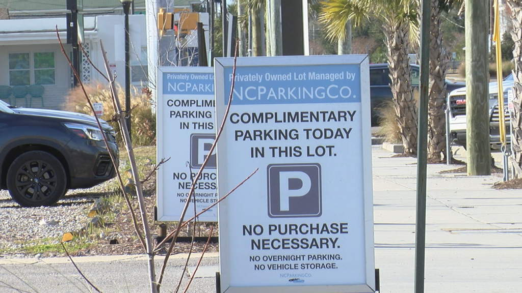 Paid parking resumed in Carolina and Wrightsville Beaches on March 1 and will run until Oct. 31st. (Photo:WWAY News)