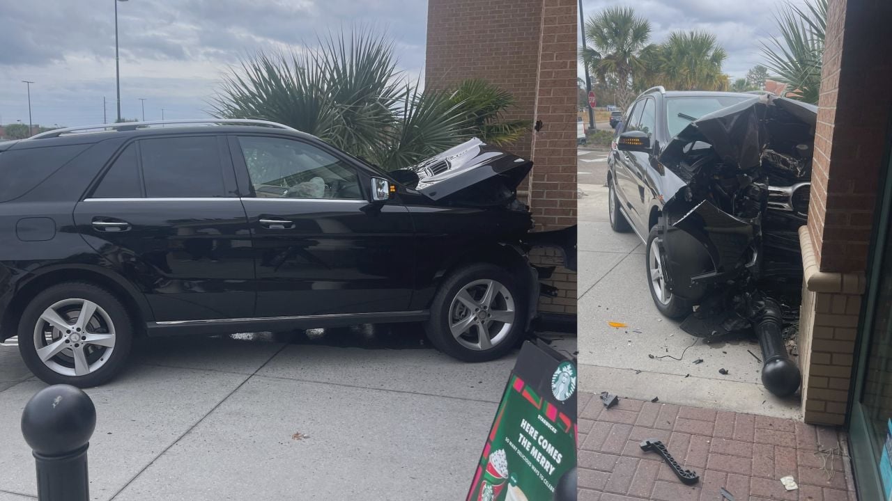 Vehicle crashes into Leland Harris Teeter - WWAYTV3