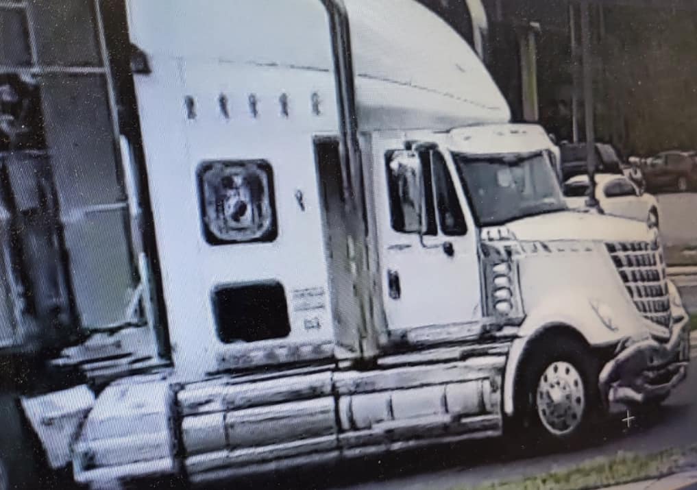 White Police Department is asking for the community's help to identify the driver of this truck.