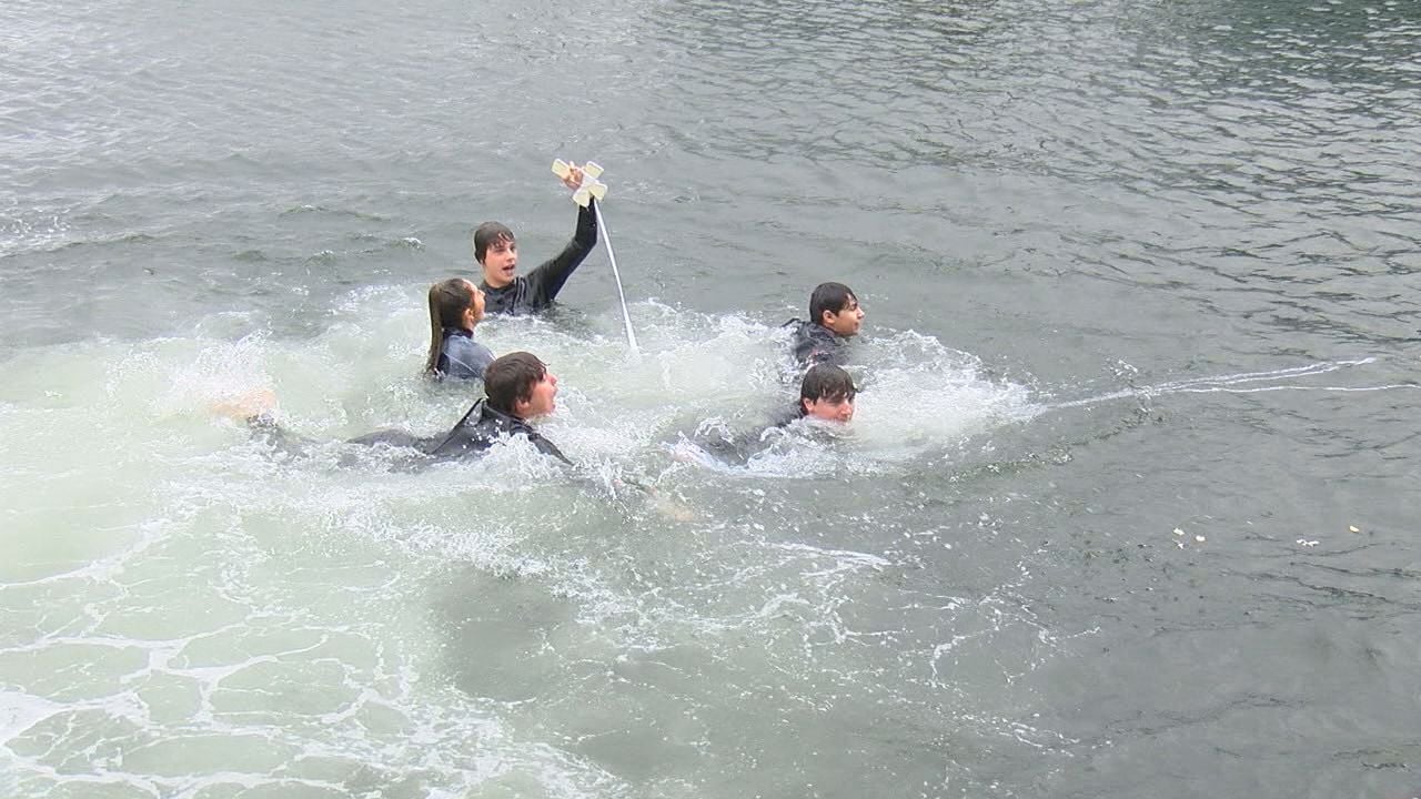 Greek Orthodox church celebrates Epiphany with annual Cross Dive