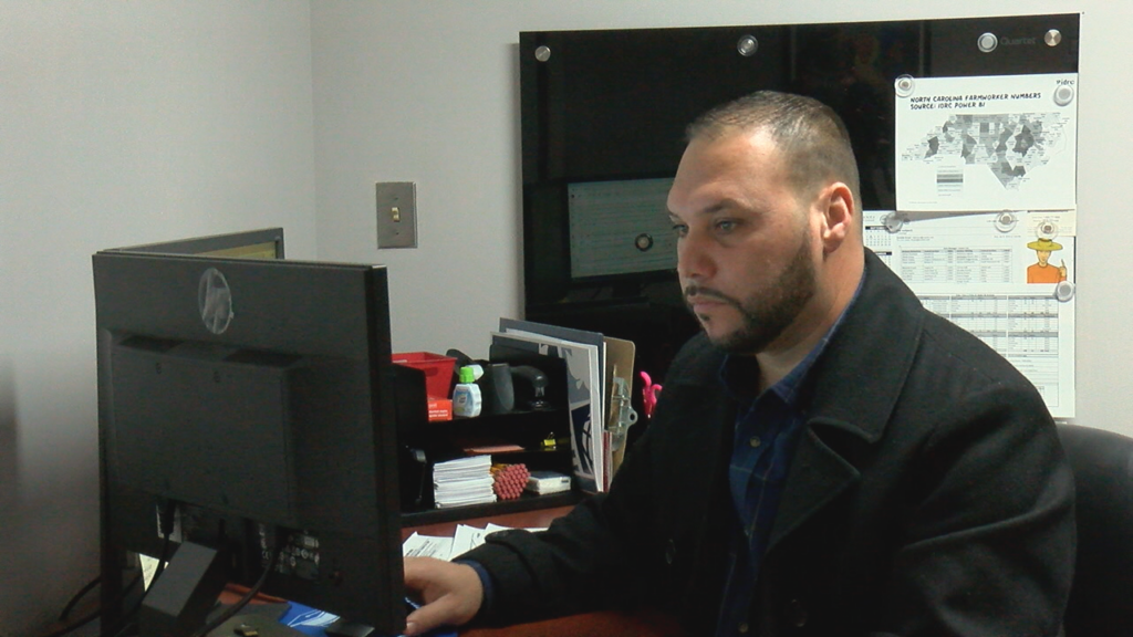 Luis Lopez has worked for Brunswick County Schools for the past 14 years as a head custodian, operations delivery driver, groundskeeper, and now as the district's Migrant Education Program recruiter.  (Photo:Nate Mauldin/WWAY News)