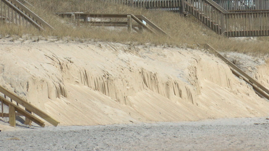 The issue of beach erosion has become a big concern for residents of Surf City, but town officials say they have been aware of the issue for well over a decade. (Photo:Nate Mauldin/WWAY News)