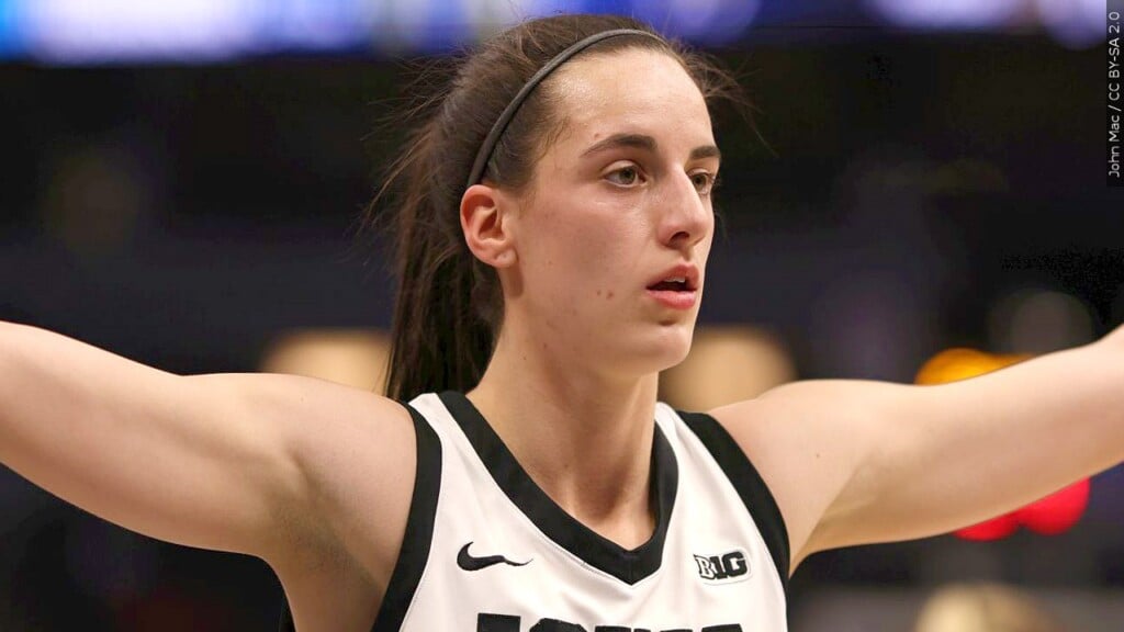 University Of Iowa Women's Basketball Star Caitlin Clark Makes History ...