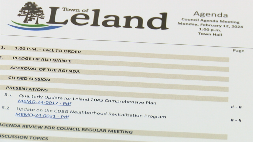 Leland Agenda