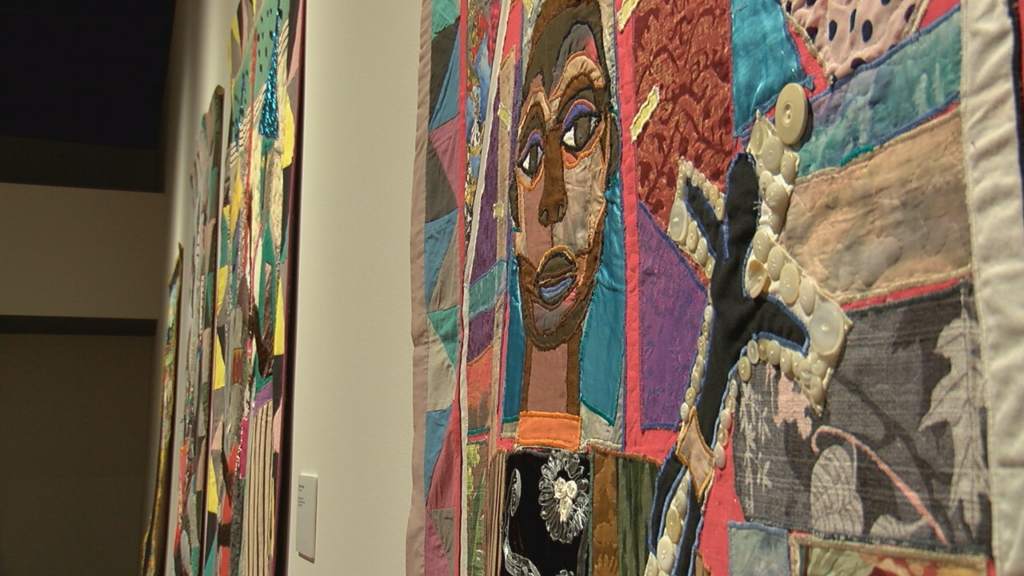 It’s called "The Work From Their Hands.” The exhibit displays quilts dating back to the mid-1800's and more contemporary pieces from around the country, showing how quilt making has evolved over centuries. (Photo:Nate Mauldin/WWAY News)