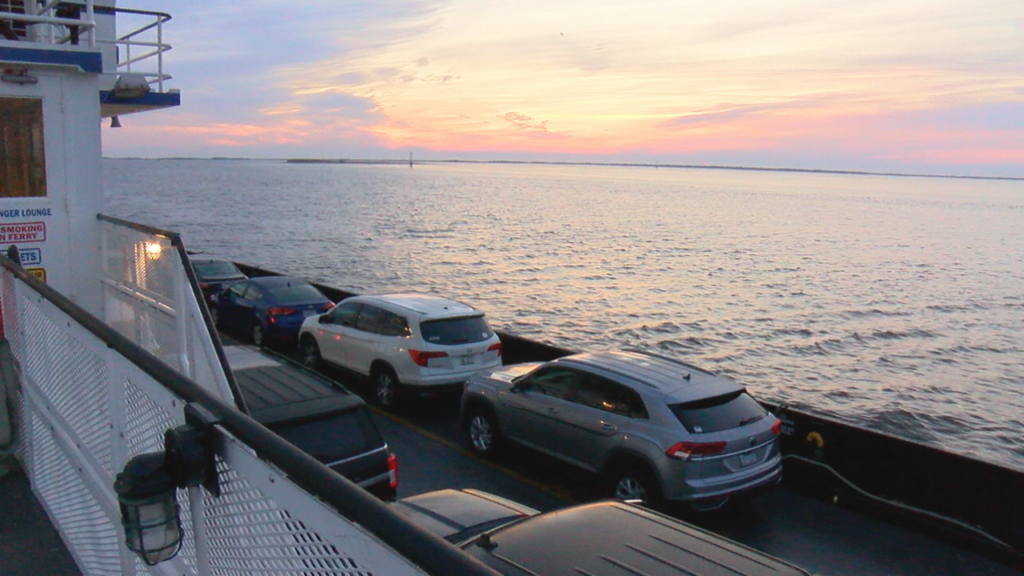 The Southport-Fort Fisher Ferry has seen increased traffic this week as commuters try to get around congestion on the Isabel Holmes and Thomas Rhodes Bridges. (Photo:Nate Mauldin/WWAY News)