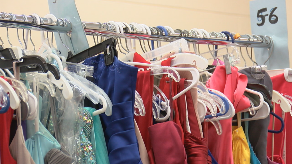 Brunswick County Schools hosted a pop-up Prom Closet at South Brunswick High School on Saturday. (Photo:Nate Mauldin/WWAY News)