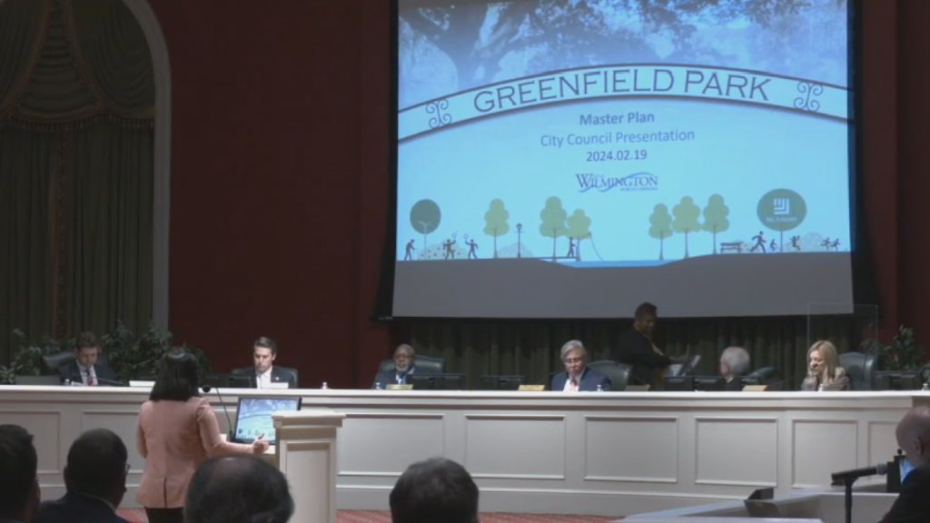 Preparations are underway in advance of next year’s 100th anniversary of Wilmington’s Greenfield Park, (Photo: Emily Andrews/WWAY News).