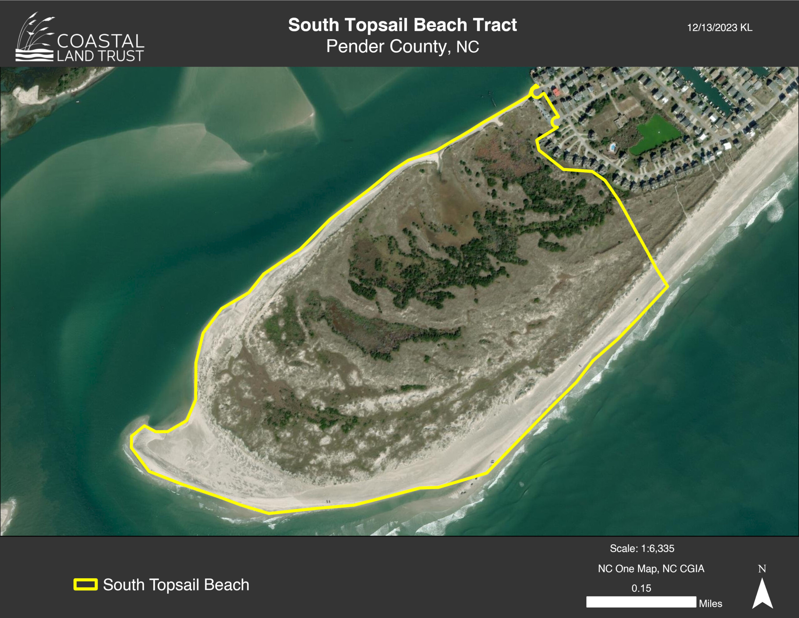 Coastal Land Trust signs contract to purchase The Point on Topsail