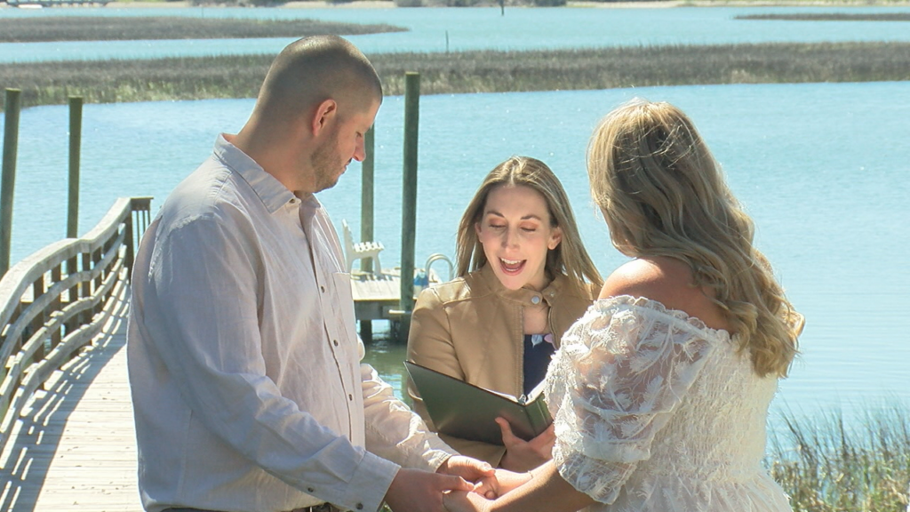 For bride and groom-to-be Katie Hoben and Luke LePage, the Lockwood Folly Country Club was their perfect wedding venue. But after a fire destroyed the pool house that was meant to be their bridal suite last Saturday, they had just seven days to find a new place to get ready.  (Photo:Nate Mauldin/WWAY)