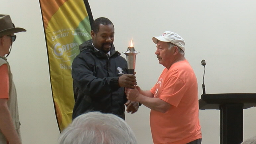 The Brunswick County Senior Games held it’s opening ceremony on Wednesday. (Photo:Nate Mauldin/WWAY)