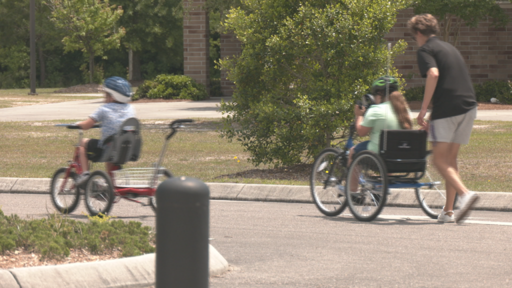 The event gives kids and adults alike the chance to try adaptive bikes for free, along with giveaways and a bike safety course. Adaptive bikes are designed to enable biking for people of all ages and abilities. This is the first event of its kind in Wilmington. (Photo:Nate Mauldin/WWAY)