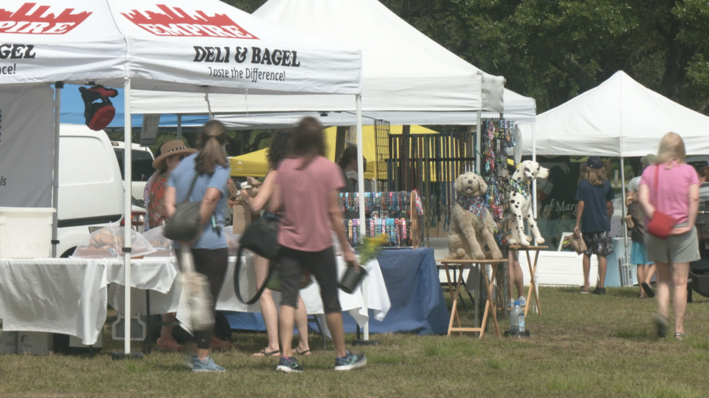 The famers’ market is held every Monday from 8 a.m. to 4 p.m. next to the Wrightsville Beach Town Hall off Causeway Drive. (Photo:Nate Mauldin/WWAY)
