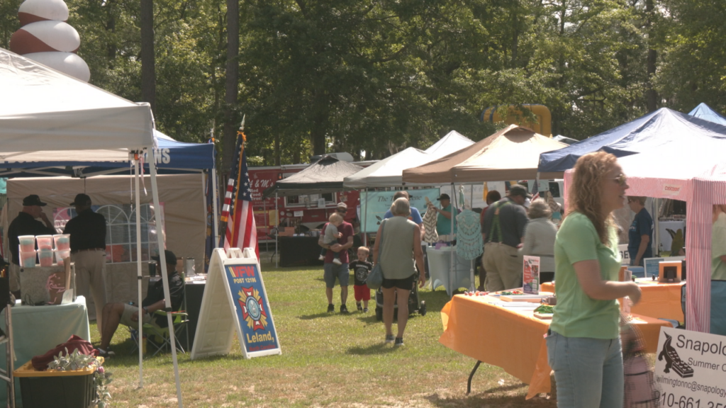 The event was held at Belville Riverwalk Park and celebrates the incorporation of the town in 1977. The family friendly event featured vendors, live music, games, and more.  (Photo:Nate Mauldin/WWAY)
