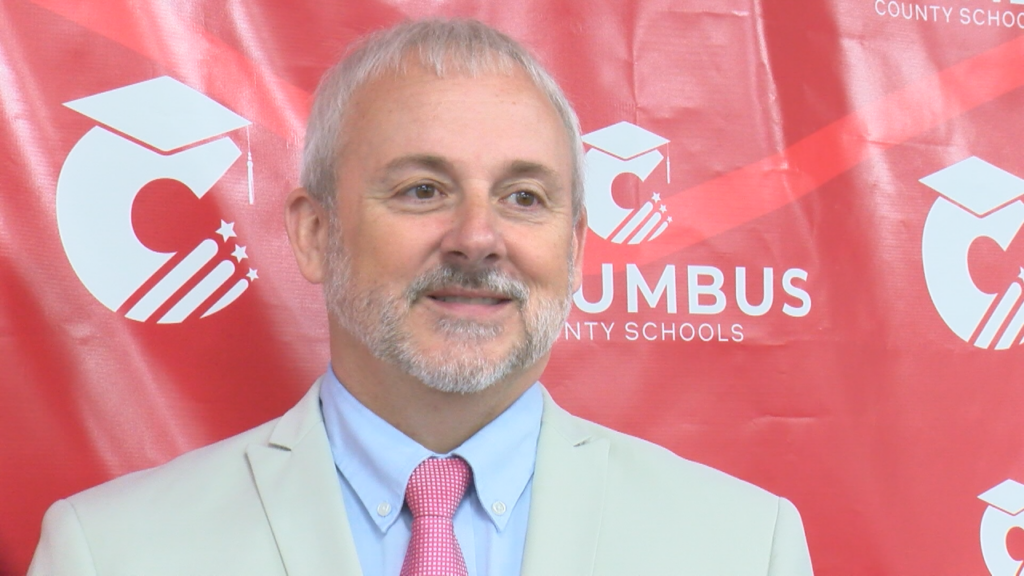 WWAY spoke with the newly elected Superintendent of Columbus County Schools, (Photo: Emily Andrews/WWAY News).