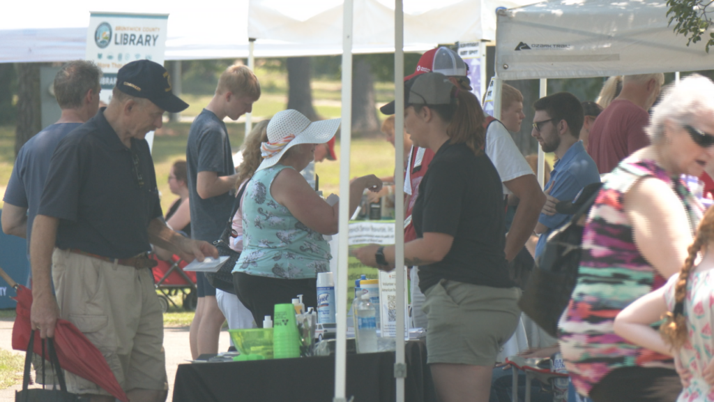 The expo hosted more than 20 local organizations dedicated to keeping the community safe before and after a natural disaster like a hurricane.  (Photo: Nate Mauldin/WWAY)