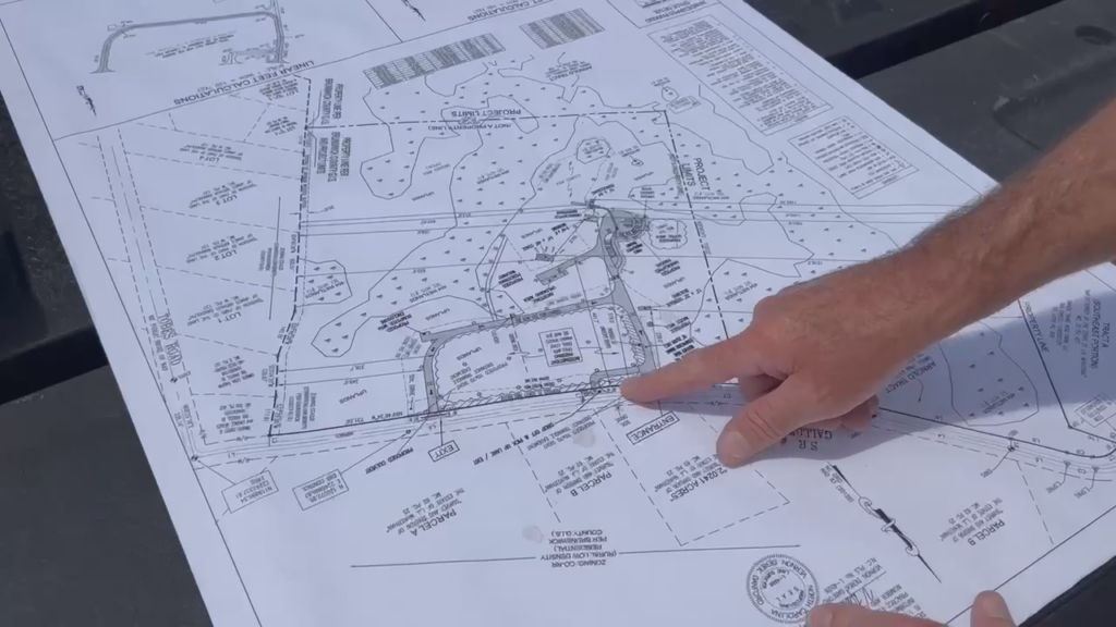 An outdoor music venue is set to make its debut in Brunswick County next spring. WWAY spoke to the people behind the blueprint on Wednesday, (Photo: Emily Andrews/WWAY News).