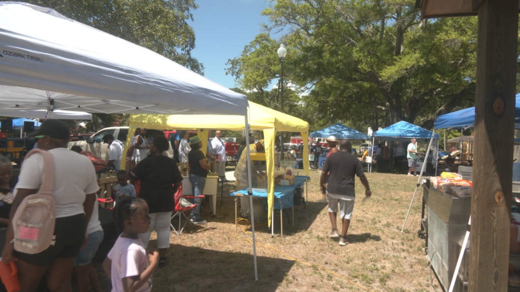 The family friendly event hosted food, music, vendors and more. (Photo: Nate Mauldin/WWAY)