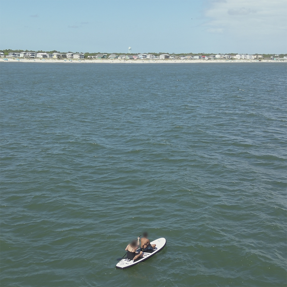 Paddleboarders rescued offshore of Oak Island (Photo: Town of Oak Island)
