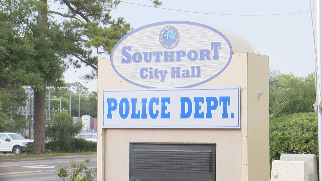 The Southport Police Department is moving to another temporary home. Southport's Police Department is currently located off N. Howe Street, (Photo: Emily Andrews/WWAY News).