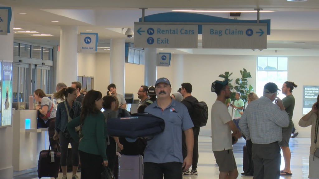 Passengers at ILM airport impacted by a tech outage on July 19, 2024